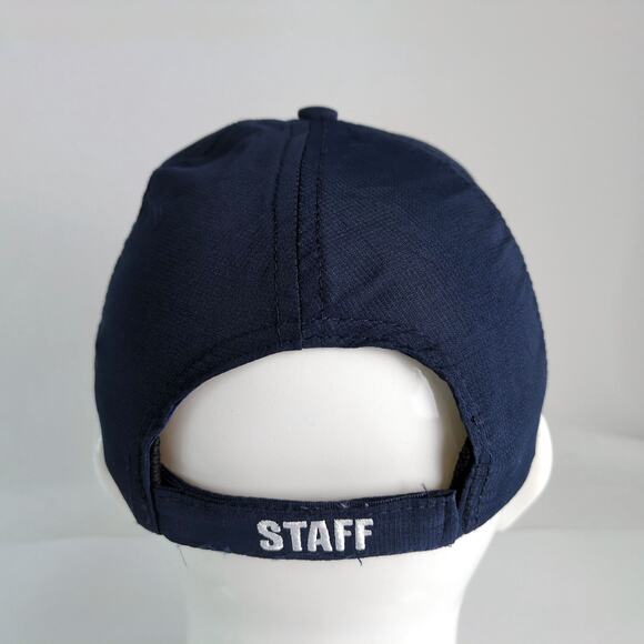 Bristol Motor Speedway "Staff" Navy Blue Baseball Hat Ball Cap Racing TN Nascar - Picture 4 of 7